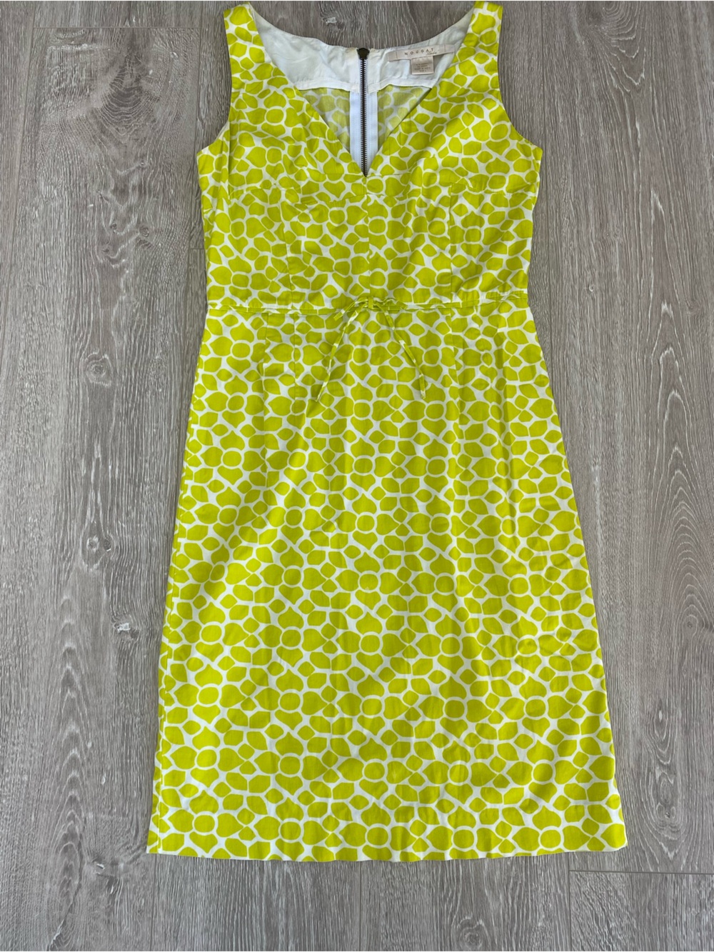 Y2K Nougat designer - Sleeveless Lime Dress